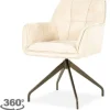 Online Eleonora Meubelen Eetkamerstoel Beige 96458 Hugo