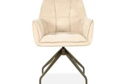 Online Eleonora Meubelen Eetkamerstoel Beige 96458 Hugo