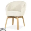 Online Eleonora Meubelen Eetkamerstoel Beige 96466 Livia