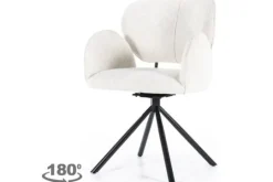 Sale Eleonora Meubelen Eetkamerstoel Beige 96119 Rosalin