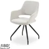 Livingfurn Eetkamerstoelen^Eetkamerstoel Beige Lodge Capp