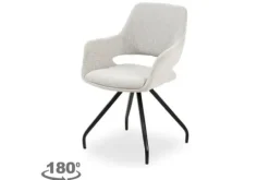 Livingfurn Eetkamerstoelen^Eetkamerstoel Beige Lodge Capp