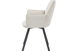 Clearance Livingfurn Eetkamerstoel Beige Louise