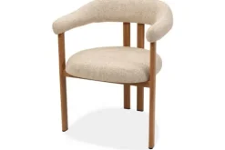 Studio Japandi Eetkamerstoelen^Eetkamerstoel Beige Naturel Takumi