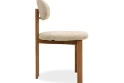 Discount Studio Japandi Eetkamerstoel Beige Naturel Lynja