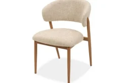 Outlet Studio Japandi Eetkamerstoel Beige Naturel Asento