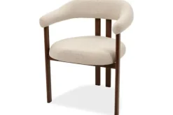 Studio Japandi Eetkamerstoelen^Eetkamerstoel Beige Walnut Takumi