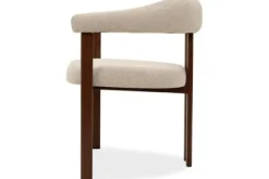 Studio Japandi Eetkamerstoelen^Eetkamerstoel Beige Walnut Takumi
