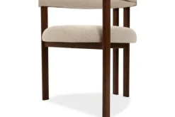Studio Japandi Eetkamerstoelen^Eetkamerstoel Beige Walnut Takumi