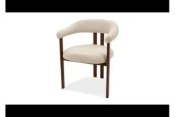 Studio Japandi Eetkamerstoelen^Eetkamerstoel Beige Walnut Takumi