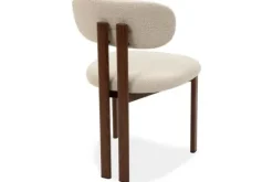 Studio Japandi Eetkamerstoelen^Eetkamerstoel Beige Walnut Lynja