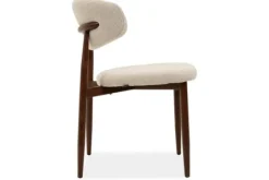 Sale Studio Japandi Eetkamerstoel Beige Walnut Kumo