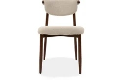 Clearance Studio Japandi Eetkamerstoel Beige Walnut Kaita