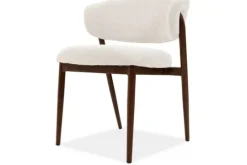 Studio Japandi Eetkamerstoelen^Eetkamerstoel Beige Walnut Asento