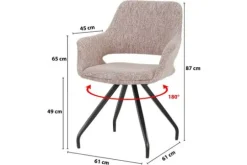 Livingfurn Eetkamerstoelen^Eetkamerstoel Blossom Lodge Capp