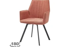 Livingfurn Eetkamerstoelen^Eetkamerstoel Blush Louise