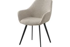 Livingfurn Eetkamerstoelen^Eetkamerstoel Boucle Beige Luca