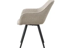 Livingfurn Eetkamerstoelen^Eetkamerstoel Boucle Beige Luca