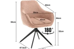 Livingfurn Eetkamerstoelen^Eetkamerstoel Brique Thomas
