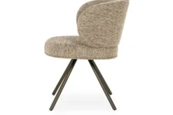 Eleonora Meubelen Eetkamerstoelen^Eetkamerstoel Bruin 96463 Jayson
