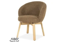 New Eleonora Meubelen Eetkamerstoel Bruin 96468 Livia