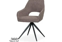 Hot Label51 Eetkamerstoel Bruin HU-77.021 Finley