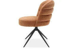 Tower Living Eetkamerstoelen^Eetkamerstoel Caramel Brown Carro