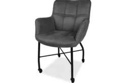 Olijk Eetkamerstoelen^Eetkamerstoel Chicago Anthracite 11 Vanity