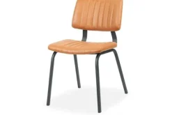 Sale Label51 Eetkamerstoel Cognac HU-77.037 Gusto