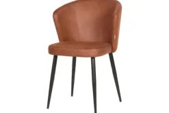 Sale Label51 Eetkamerstoel Cognac UK-30.166 Wave