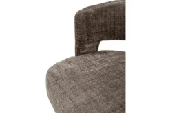 Monari Design Eetkamerstoelen^Eetkamerstoel Cremona Fur Taupe Verto