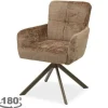 Veyron Eetkamerstoelen^Eetkamerstoel Cremona Taupe Jari