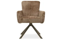 Veyron Eetkamerstoelen^Eetkamerstoel Cremona Taupe Jari