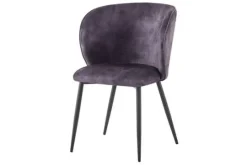 Best Tower Living Eetkamerstoel Dark Grey Perano