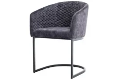 Tower Living Eetkamerstoelen^Eetkamerstoel Dark Grey Pellaro