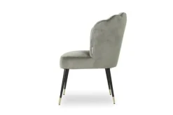 Clearance Richmond Interiors Eetkamerstoel Fox stone velvet