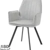 Livingfurn Eetkamerstoelen^Eetkamerstoel Grey Louise
