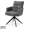 Tower Living Eetkamerstoelen^Eetkamerstoel Grey Rosora