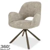 By Amelie Eetkamerstoelen^Eetkamerstoel Haga 30 Beige Debbie