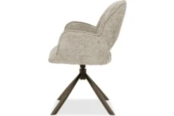 By Amelie Eetkamerstoelen^Eetkamerstoel Haga 30 Beige Debbie
