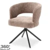 Outlet By Amelie Eetkamerstoel Haga 39 Cappuccino Penny