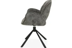 Tower Living Eetkamerstoelen^Eetkamerstoel Haga 16 Charcoal Isola