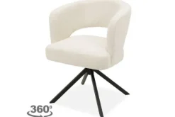 By Amelie Eetkamerstoelen^Eetkamerstoel Haga 23 Pearl Penny