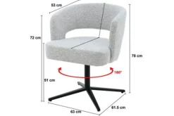Online Livingfurn Eetkamerstoel Isabel