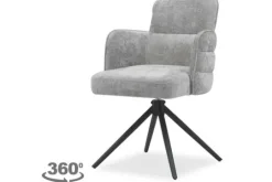 Tower Living Eetkamerstoelen^Eetkamerstoel Light Grey Rumo