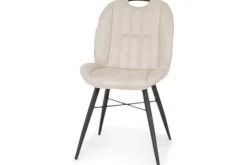 Olijk Eetkamerstoelen^Eetkamerstoel Luxor Sand Eva