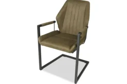 Discount Olijk Eetkamerstoel moss Cara