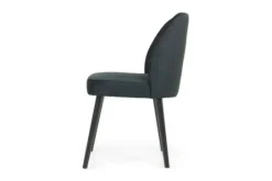 Caggia Eetkamerstoelen^Eetkamerstoel Must