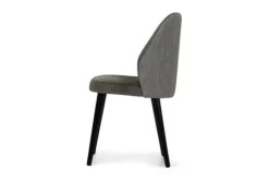 Caggia Eetkamerstoelen^Eetkamerstoel Must