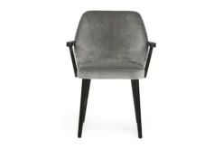 Caggia Eetkamerstoelen^Eetkamerstoel Must